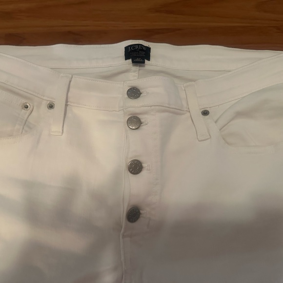 4 Button White J. Crew pants. Size 33 - Picture 9 of 10